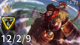 Wukong Jungle vs Kayn - EUW diamond | Patch 14.22