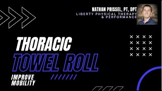 Thoracic Towel Roll Stretch