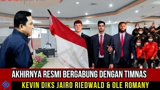 🔴KEVIN DIKS JAIRO RIEDWALD & OLE ROMANY AKHIRNYA RESMI BERGABUNG DENGAN TIMNAS INDONESIA VS BAHRAIN!