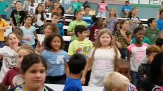 Emerald Shores Elementary Pep Rally 2017 - prep for FSA, Florida Standards Assessment