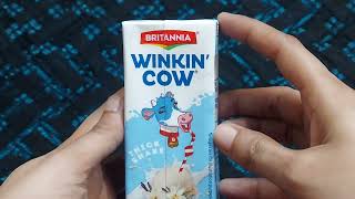 Britannia winkin cow vanilla flavor milkshake