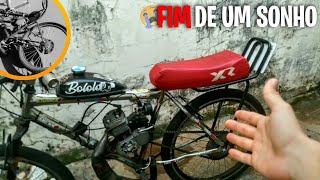 Minha NOVA Bicicleta Motorizada Quebrou e NÃO Dá Mais Para CONSERTAR