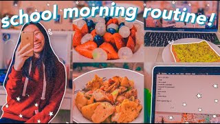 PRODUCTIVE HIGH SCHOOL MORNING ROUTINE  online high school morning routine 2020,fall morning routine