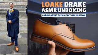 UNBOXING LOAKE DRAKE LUXURY SHOES & WEARING THEM ON MY GRADUATION @LoakeShoemakers #Shorts