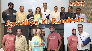 AYODHYA KI RAMLEELA II PRESS CONFERENCE  in DELHI Rahul bhuchar Ritu shivpuri