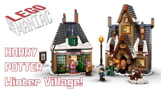 Hogsmeade Village Visit by the Montreal Lego Maniac - unboxing, speed build and review