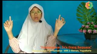 Tausiyah Ramadan oleh Khansa Ataya Putri Kamaliya Kelas 5B