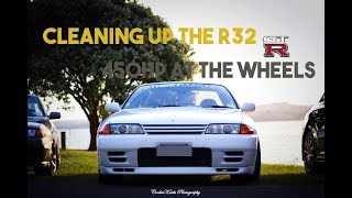 CLEANING THE R32 GTR UP!  - THE JOURNEY TO GTR