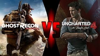 GameWarz Episode 5 Ghost Recon Wildlands VS Uncharted 4