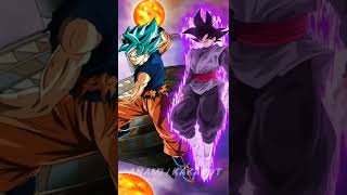 Goku vs Goku Black I hope you like it #shorts #durecorder #dbd