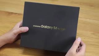 Samsung GALAXY S6 EDGE Iron man edition Unboxing