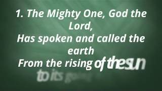 Psalm 50 -- God the Righteous Judge