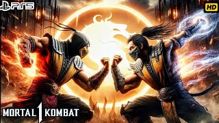 Mortal Kombat 1 - Scorpion Deadly Alliance Vs General Shao VERY HARD Gameplay