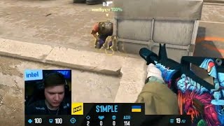 s1mple still spares them and does not take a knife