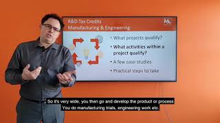 Qualifying Activities | Manufacturing & Engineering | UK R&D Tax Credits | Myriad Associates