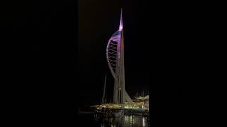 Spinnaker Tower | Portsmouth #travel #explore #spinnaker #tower #england #europe #nightout #roadtrip