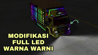 MOD BUSSID TERBARU CANTER FULL LED FREE DOWNLOAD