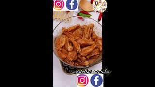 KFC Chicken Recipe | Crispy Chicken Wings | Fried Chicken KFC at home | #shorts