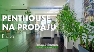 Prelijepi penthouse u Budvi na prodaju