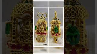 gold chain mop # Lakshmi designs # temple design mop