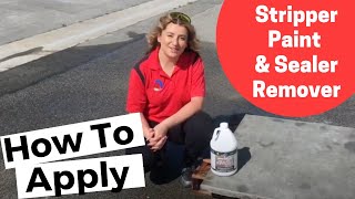 How To Apply Our Stripper | Classic Coating Systems