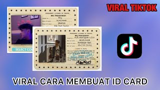 Trending , Cara membuat id card / kartu nama Viral TikTok | call me if you get lost