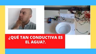 Experimento. ¿El agua conduce electricidad?