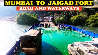 Ultimate Coastal Adventure: Crossing 5 Ferry Boat from Mumbai to Jaigad Fort