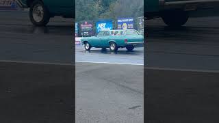 NHRA div 1 final. 68 Chevelle wagon making a hit ! #dragracing #nhracountdown #nhra