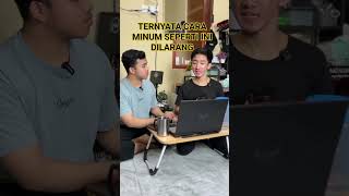 TERNYATA CARA MINUM SEPERTI INI DILARANG #shorts #reelsdakwah #reels #viral