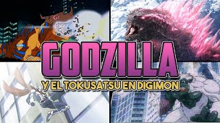 Referencias a GODZILLA y al Tokusatsu en DIGIMON