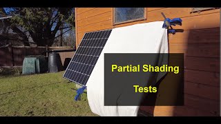 Mid Winter 2022 Solar Panel Performance, and partial shading of solar panels