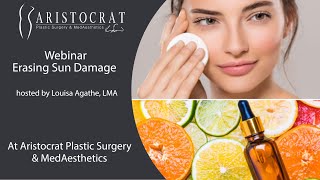 Webinar "Erasing Signs of Sun Damage"