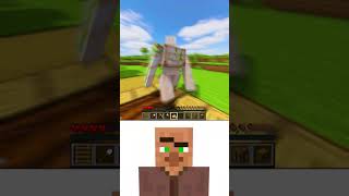 Iron Golem In Ohio Minecraft Villager (Oi Oi Oi meme) #minecraft #shorts