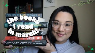 march 2023 reading wrap up!! 🍀