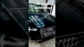 7yr old A4 protect with 10H ceramic coating package at detailer Guyz jaipur