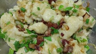 Картофельные галушки, рецепт. Быстро, легко, вкусно. Вкусный, ужин.