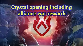 Mcoc crystal opening | war rewards