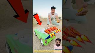 He Made a Super Speed Racing Car! 🚀🔥 | Mini Wood Toy Craft #shorts