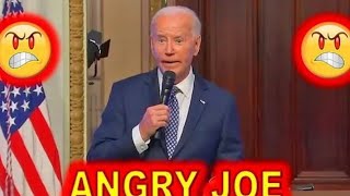 Joe Biden BLOWS-UP at the MediaToday and His Handlers SHUT it Down...😇😇