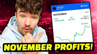 My friends and I made $7,000 betting on sports in November... here's how