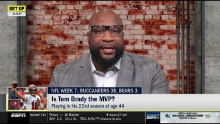 ESPN GET UP | Marcus Spears 'no doubt' Tom Brady is "GOAT of GOATs", best player in NFL history