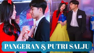 BAPER PARAH | PANGERAN & PUTRI SALJU - PADA SALING LEMPAR GOMBALAN !!!