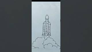 chandrayaan - 3 very  simple  drawing || very easy #sorts #viral #utshort