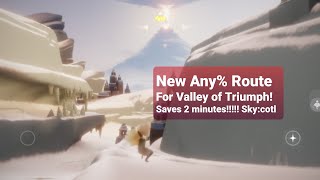 New Valley of Triumph Any% Route!!!!! Saves 2 minutes!!!