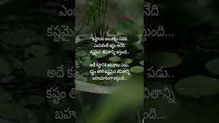 Telugu Quotes #telugu #quotes #life #motivation #inspiration #easy  #whatsappstatus #youtubeshorts