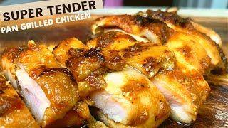 This Super Easy pan grilled chicken recipe is so great that we make it every week | Chicken recipes