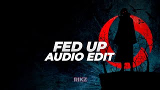 Fed up - Ghostemane [edit audio]