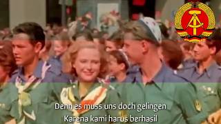 National Anthem of East Germany with Indonesia and German Subtitle