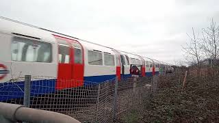 A Bakerloo Line Service Arrives Into Stonebridge Park